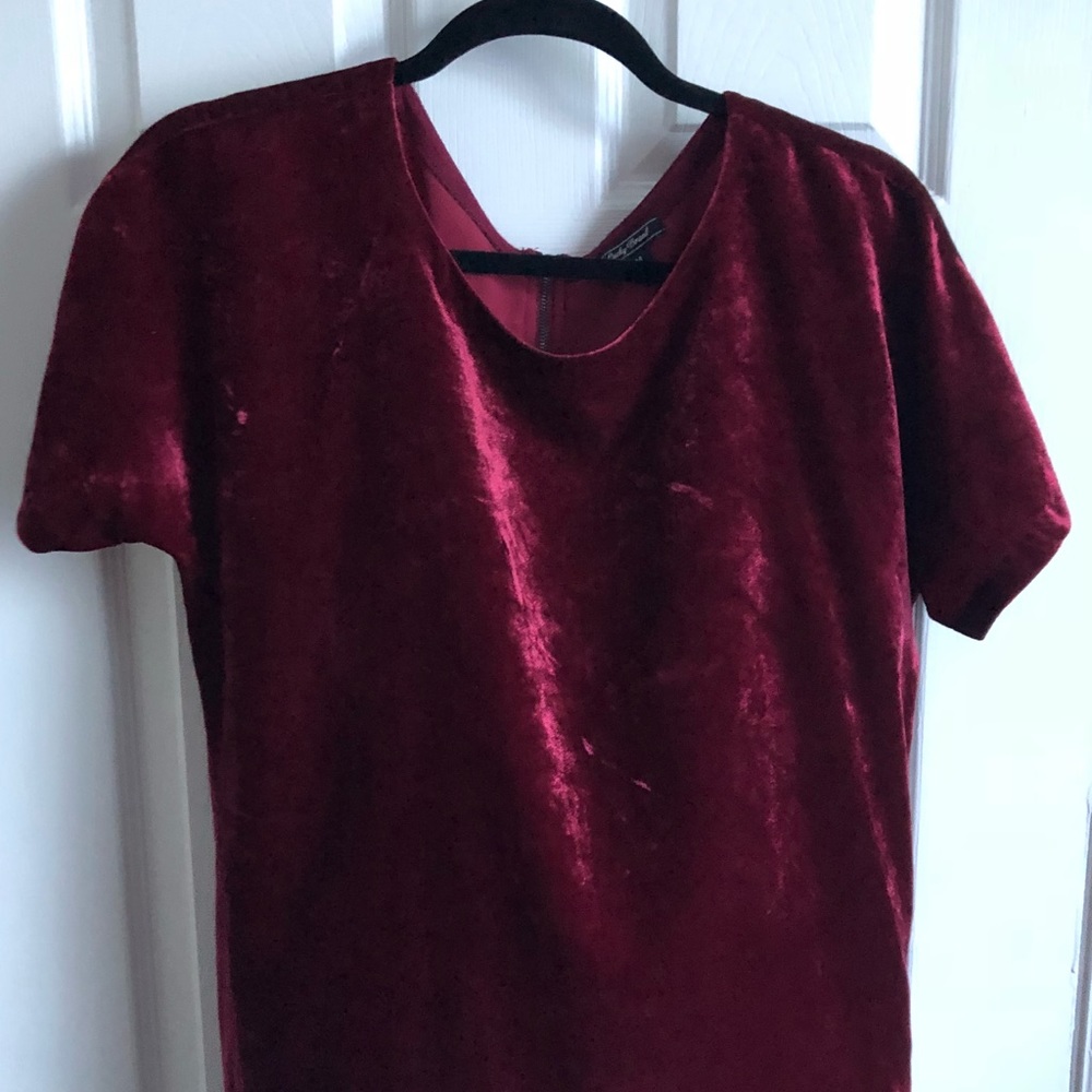 Lucky Brand Red Dress Shirt - Velvet